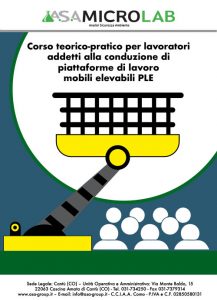 PLE 1 - AGG PLE Corso teorico-pratico per lavoratori addetti alla conduzione di piattaforme di lavoro mobili elevabili 1° Giornata e Aggiornamento @ Cascina Amata di Cantù (CO)