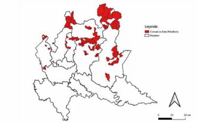 Aree prioritarie a rischio Radon in Lombardia